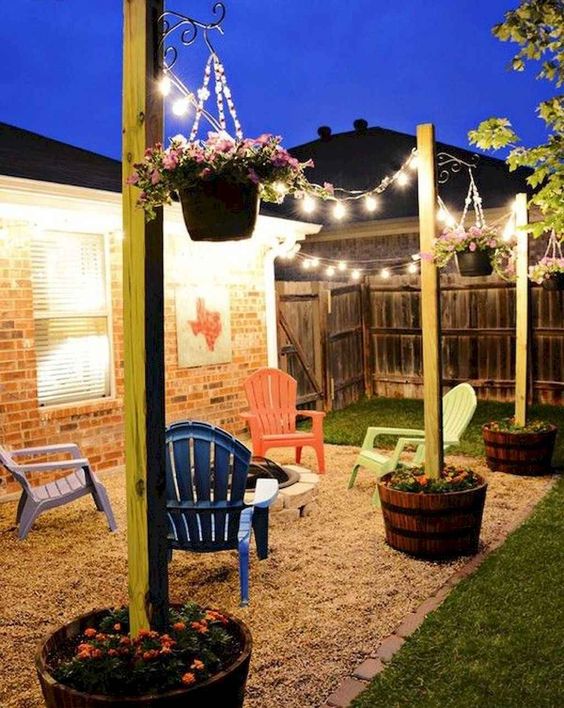 Backyard Seating Ideas: Catchy Simple Patio