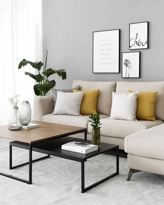 Simple Living Room: Chic Neutral Decor