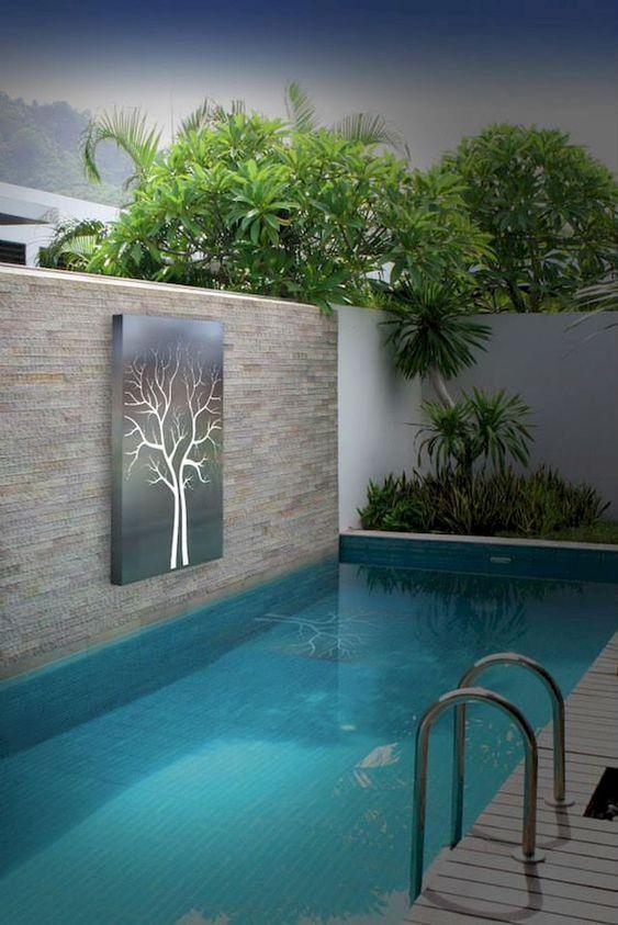 rectangular swimming pool 19