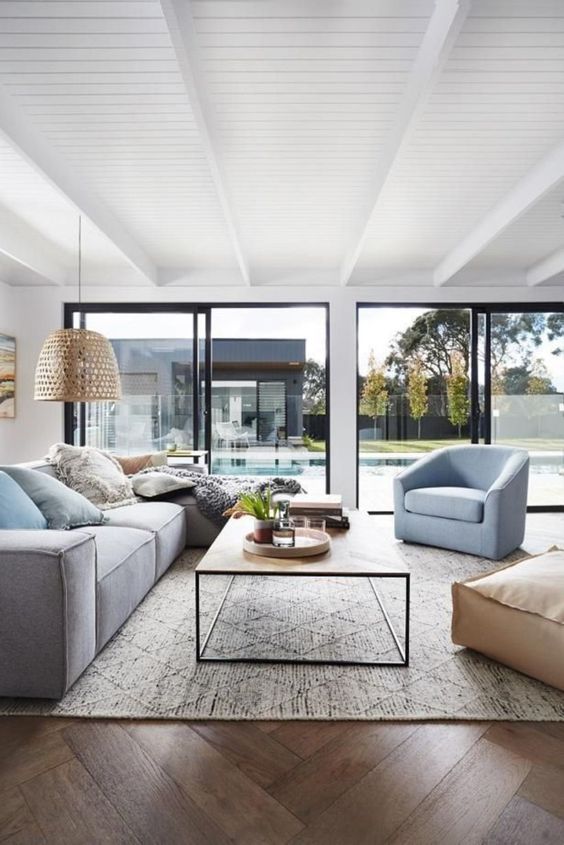 Contemporary Living Room Ideas: Gorgeous Nautical Decor