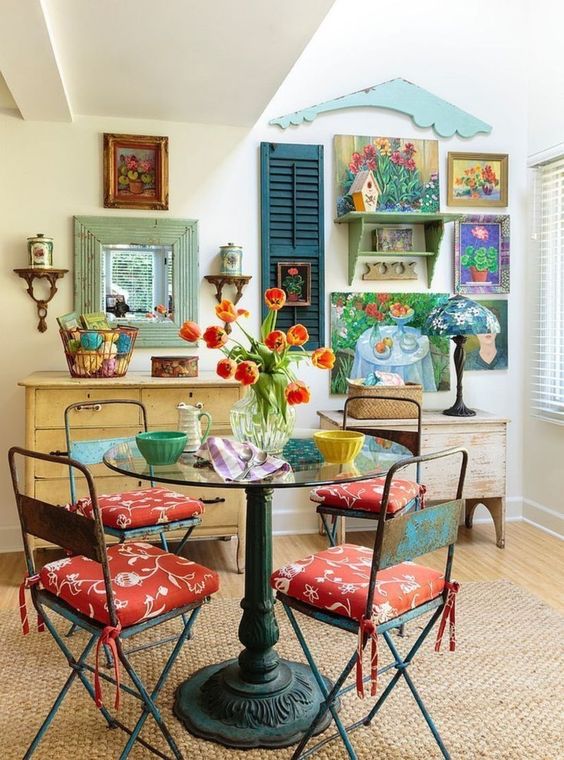 Eclectic Dining Room Ideas 17