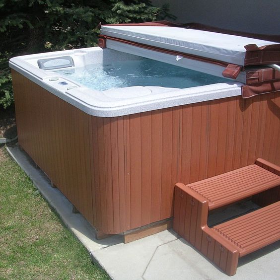 Hot Tub Backyard 13