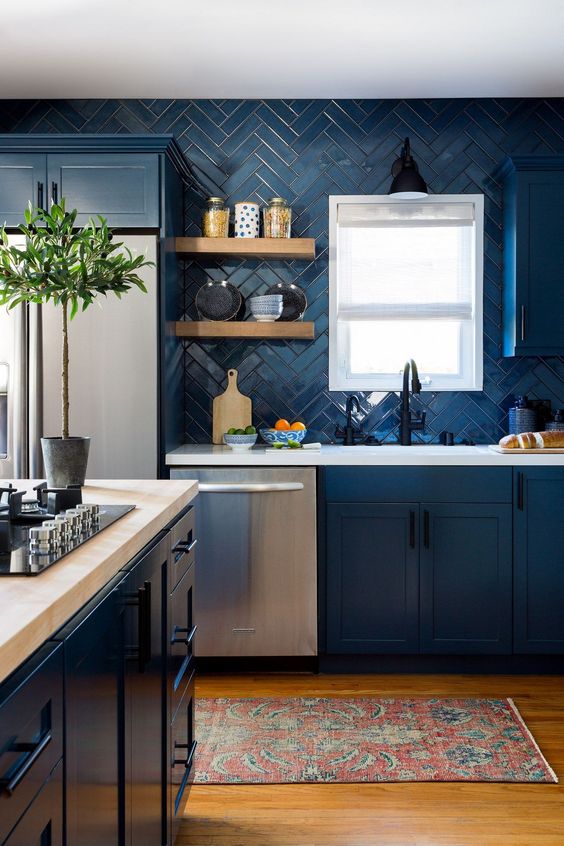 Kitchen Colors Ideas: Stunning Nautical Decor