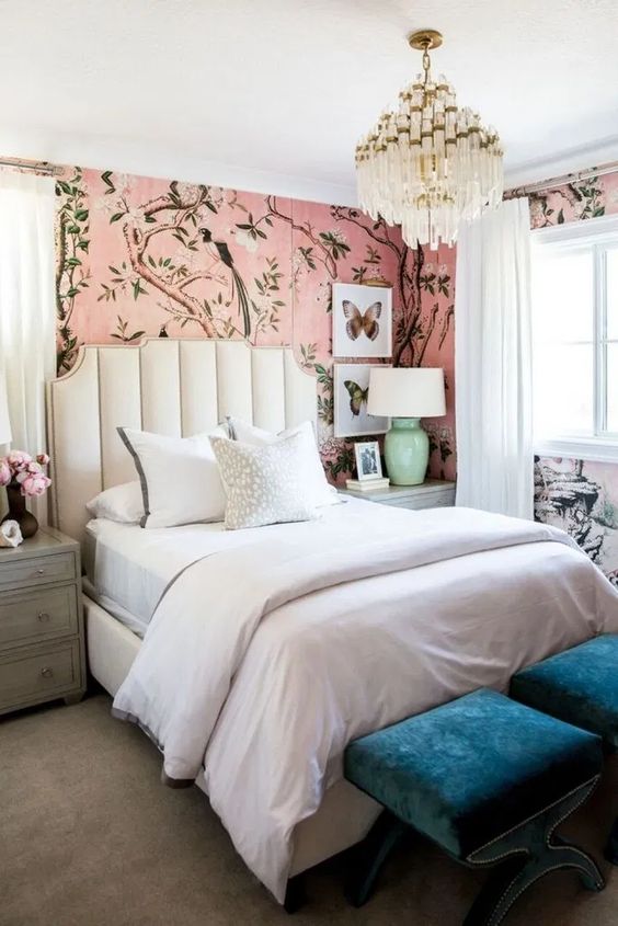 Pink Bedroom Ideas 21