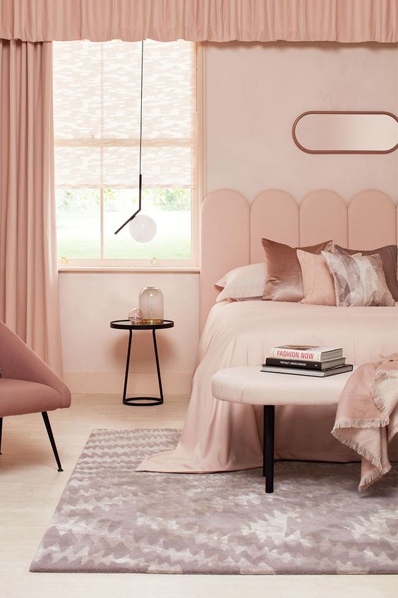Pink Bedroom Ideas: Breathtaking Blushy Bedroom