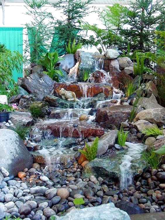 Backyard Waterfall Ideas 18