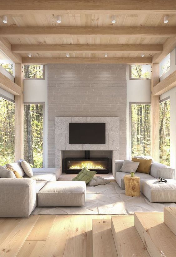 Wood Living Room Ideas 6