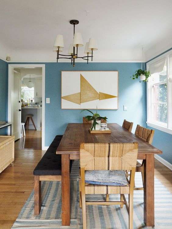 Blue Dining Room Ideas 10