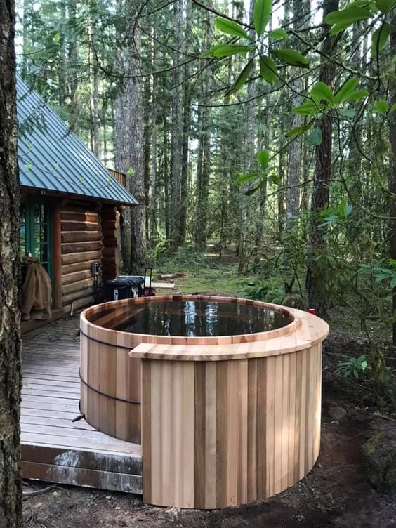 Wooden Hot Tub 2